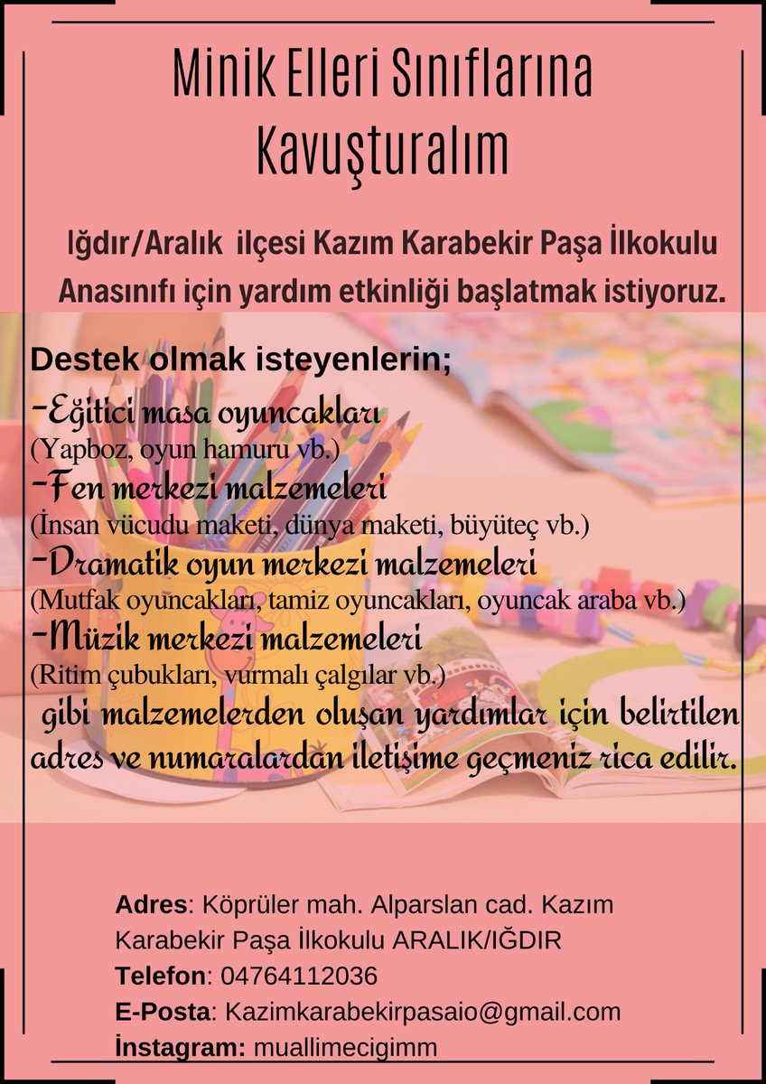 Destek olmak için bir RT yeter; şimdilik... 🙏🏼🌹