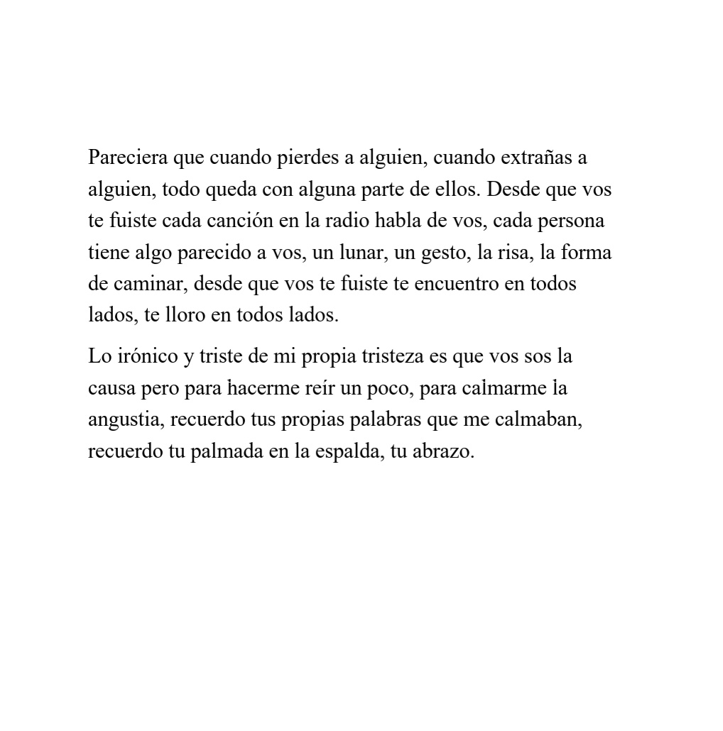 pazcitajulieta_'s tweet photo. "...desde que vos te fuiste, yo no me encuentro..." https://t.co/94EOpfNlCK