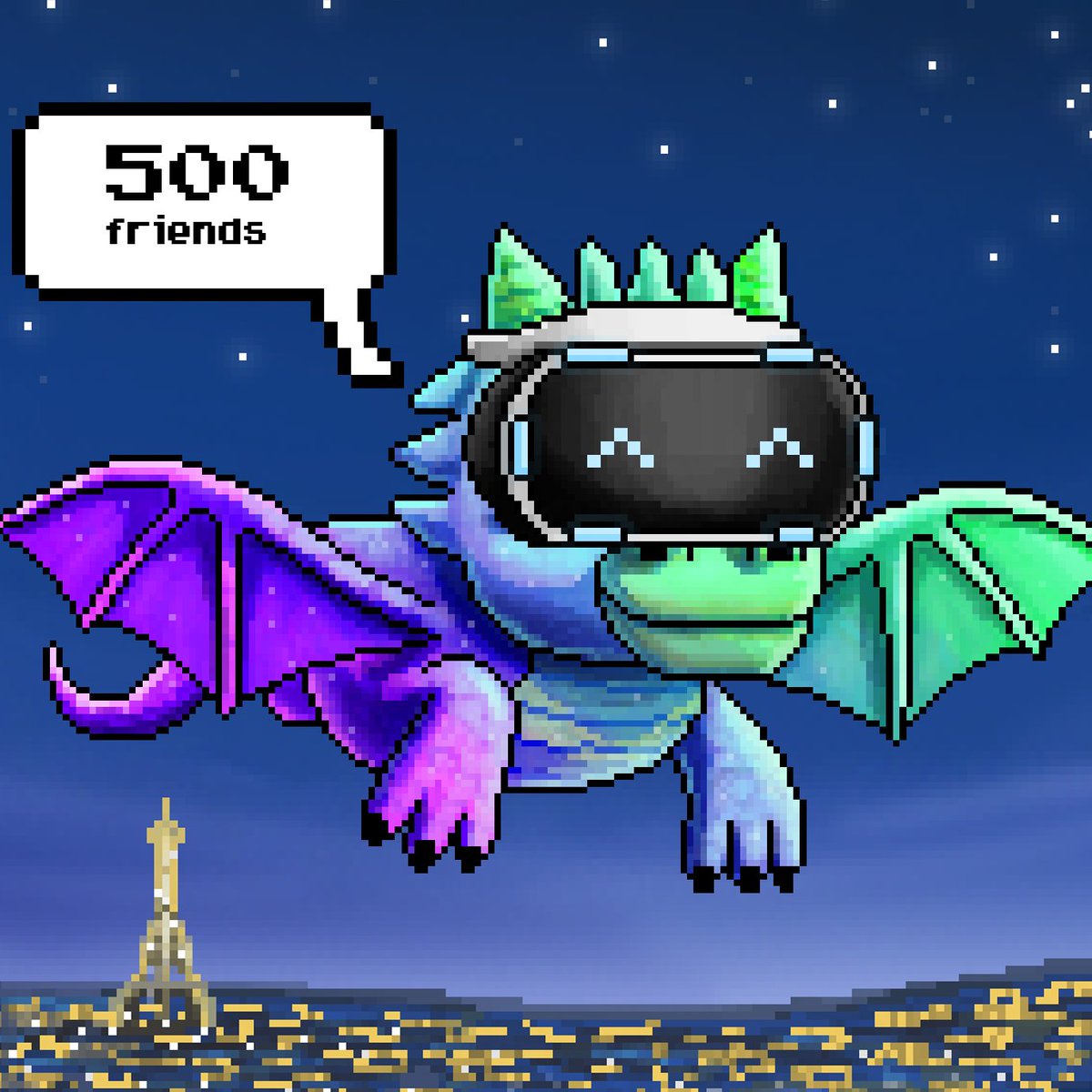 SukoshiDragonz_'s tweet photo. 500 frens now on discord! 

Celebration says we need to give away 5x WL spots now 🥳

1. RT this post
2. Join our discord https://t.co/pHSEEbMhXT

24hrs https://t.co/QcZ9YEwAsS