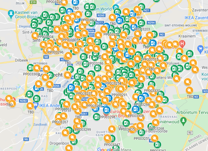 dimitristrobbe's tweet photo. @BRUZZbe Ter aanvulling, op dit moment staan er 185 laadpalen (=370 laadpunten), geïnstalleerd door #Pitpoint, op initiatief van de vorige regering. Op dat contract komen er nog een heleboel bij, zie https://t.co/1f2Ok7iw2V 🔌🚘 https://t.co/JV4KuFjQAF