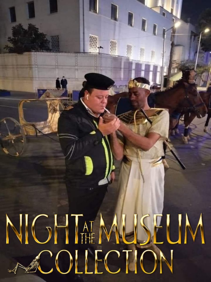realZiadShater's tweet image. Night at the museum 
#اغلفة_موازية
