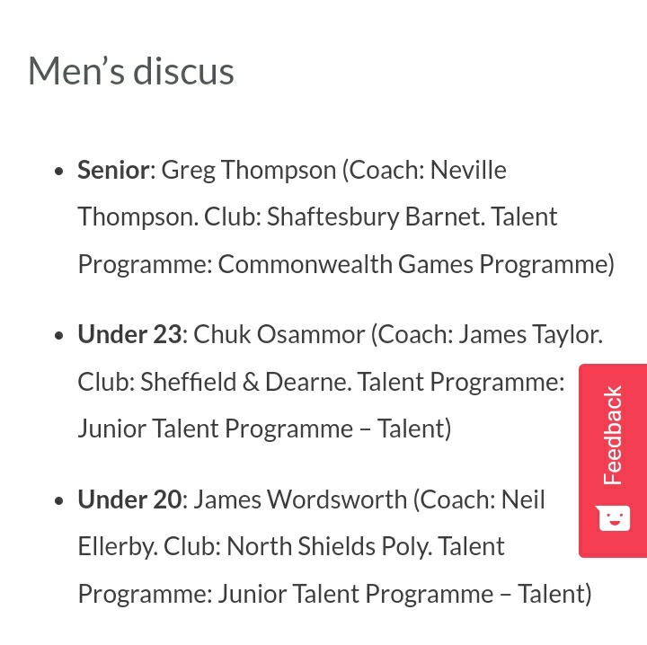 TrackField_NSP's tweet photo. Massive Congratulations to James Wordsworth, who has been selected to represent England this weekend (12th February) for the Discus in Växjö, Sweden 🏴󠁧󠁢󠁥󠁮󠁧󠁿🇸🇪

This will be a fantastic experience and we wish James all the best!!! 🏴󠁧󠁢󠁥󠁮󠁧󠁿🇸🇪

#OhMyWordsworth
#NSPonTrack https://t.co/Trtlr0K3bo