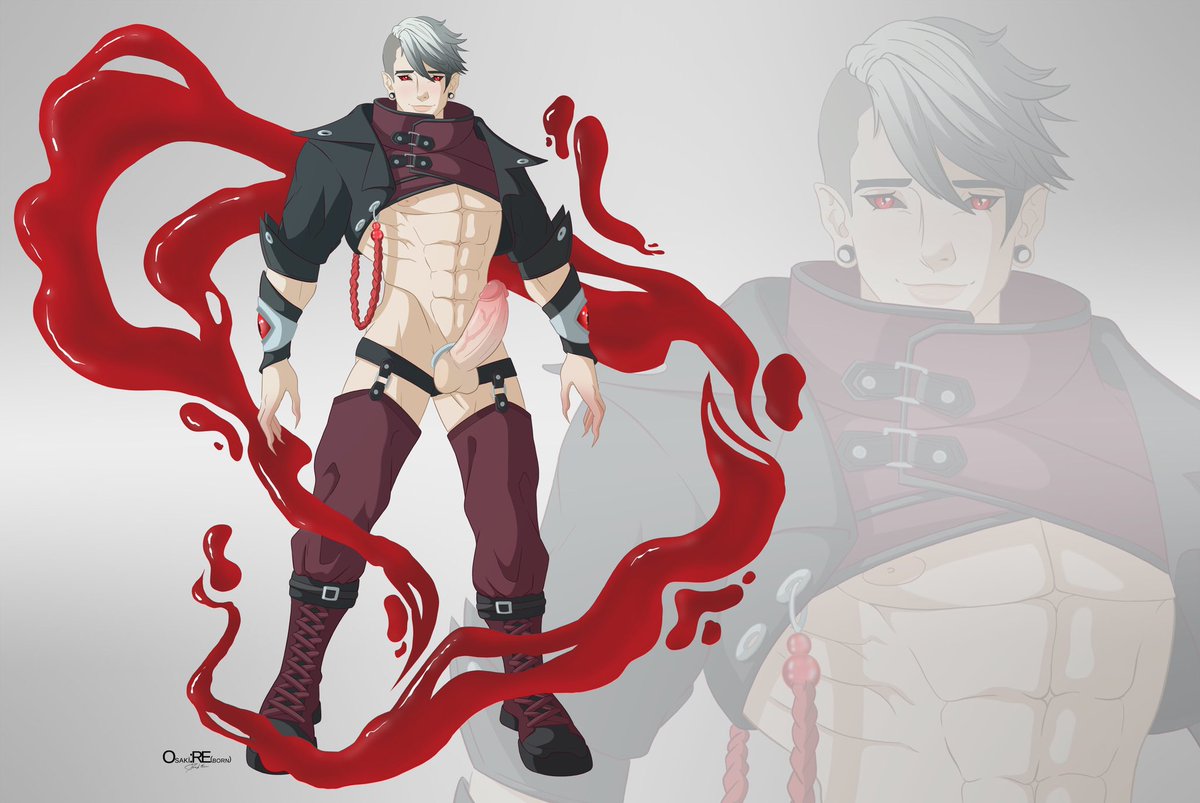 osaki_re_born's tweet photo. ~ Grimm Blackwood ~
Blood mage Vampire
.
.
.
#dungeonsanddragons #dungeonsanddragonsart #bloodhunter #bloodmagic #bloodmage #vampire #characterdesign #characterart #characterconcept #originalcharacter #muscle #gay #gayboy https://t.co/k583bT0GyL