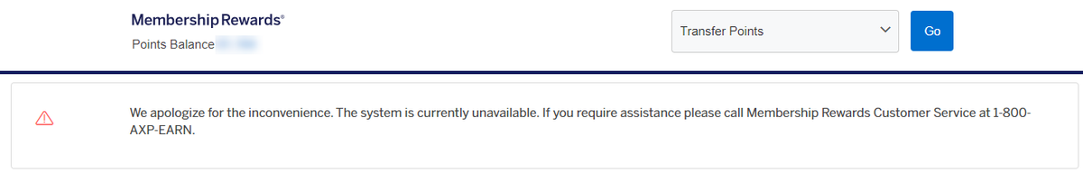 NLAuggie's tweet photo. @AskAmex For reference, here is the error message received by me, my wife, and my friend when attempting to link or transfer to Asia Miles. https://t.co/R5QuMz4EgF