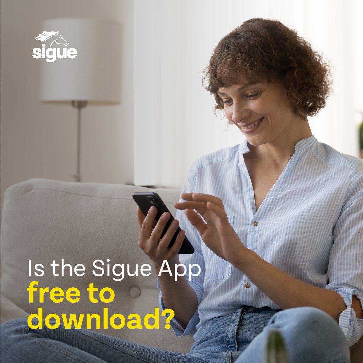 SigueCorp's tweet image. Yes, the Sigue App is FREE to download and it's available for both Android and Apple users. 📲

#sigueapp #downloadnow #sendmoney #faq