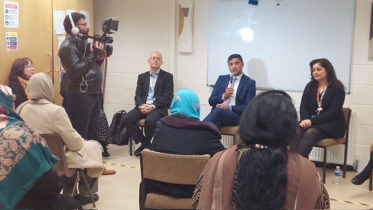 A very informative Q&A session at the community Millan Centre today.