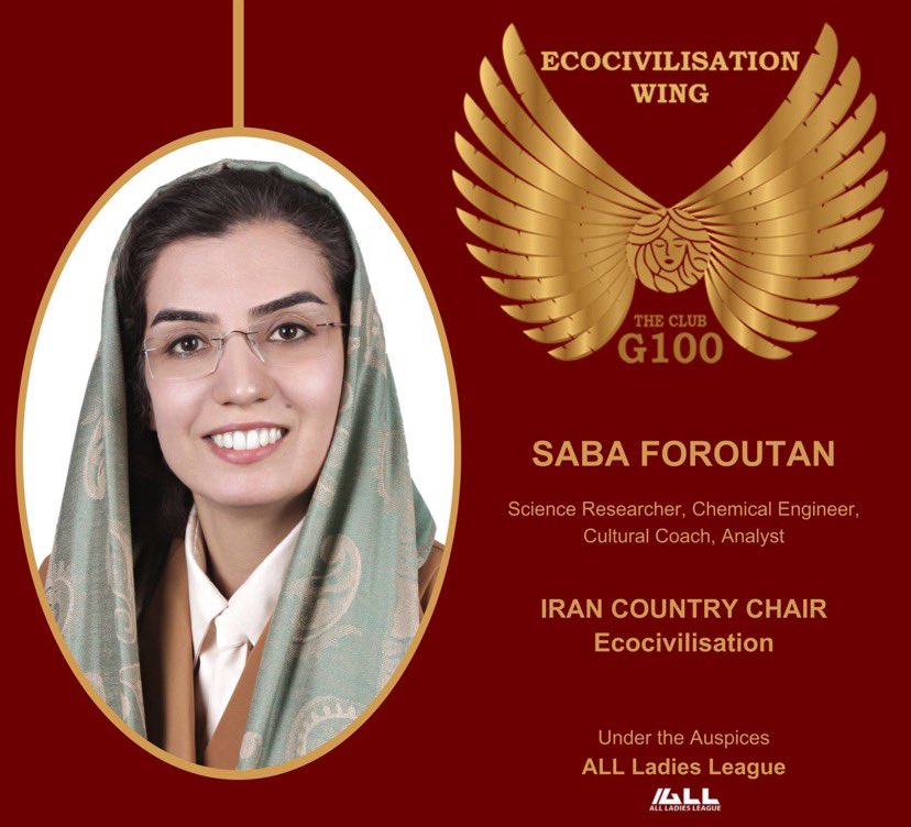 Bulc_EU's tweet photo. @ecocivilisation is spreading its #EcocivilisationWing to #Iran. Welcome dear #SabaForoutan for joining us and enriching the movement with a new perspective. @G100wefleaders. @harbeenarora @beena1869 @MadiSharma1
#TogetherWeKniw @JeanTodt #TogetherWeCreate #NewHope https://t.co/BaGJ3Tl5yV