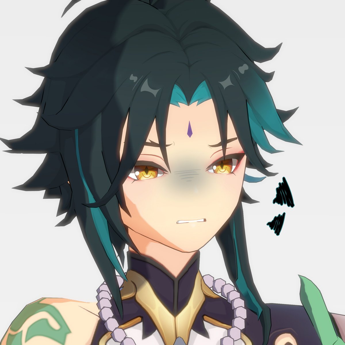 shinshogun_'s tweet photo. I started practicing Xiao's expressions and this came out 💕#原神 #原神MMD #XiaoAether #XIAO https://t.co/4dretqWdIi