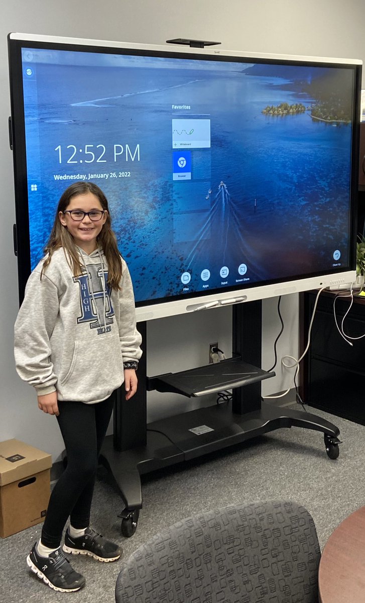 OkaloosaJoe's tweet photo. We are extremely excited at @DestinDolphins to move towards the vision of being a #NextGenOfOkaloosaSchools! Thank you to the continued parent and community support that is moving us forward! The first 38 Smart Boards have arrived for our classrooms! @OCSD1 @mdchambers25 https://t.co/prYcc7Wjo2