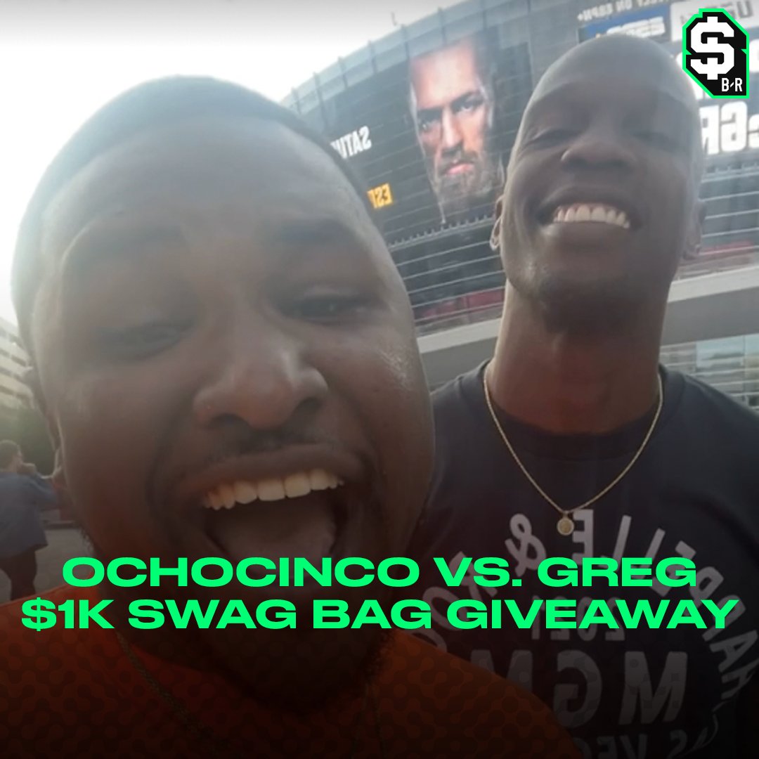 🚨 $1000 MERCH GIVEAWAY 🚨

RT and reply with who you got to win today’s <a href="/ochocinco/">Chad Johnson</a> vs. <a href="/Greggg_Ivory/">Greg 👨🏾‍💻</a> Madden game (4:30 ET in B/R App)

Giving away $100 swag bags to 10 random followers who pick the right winner