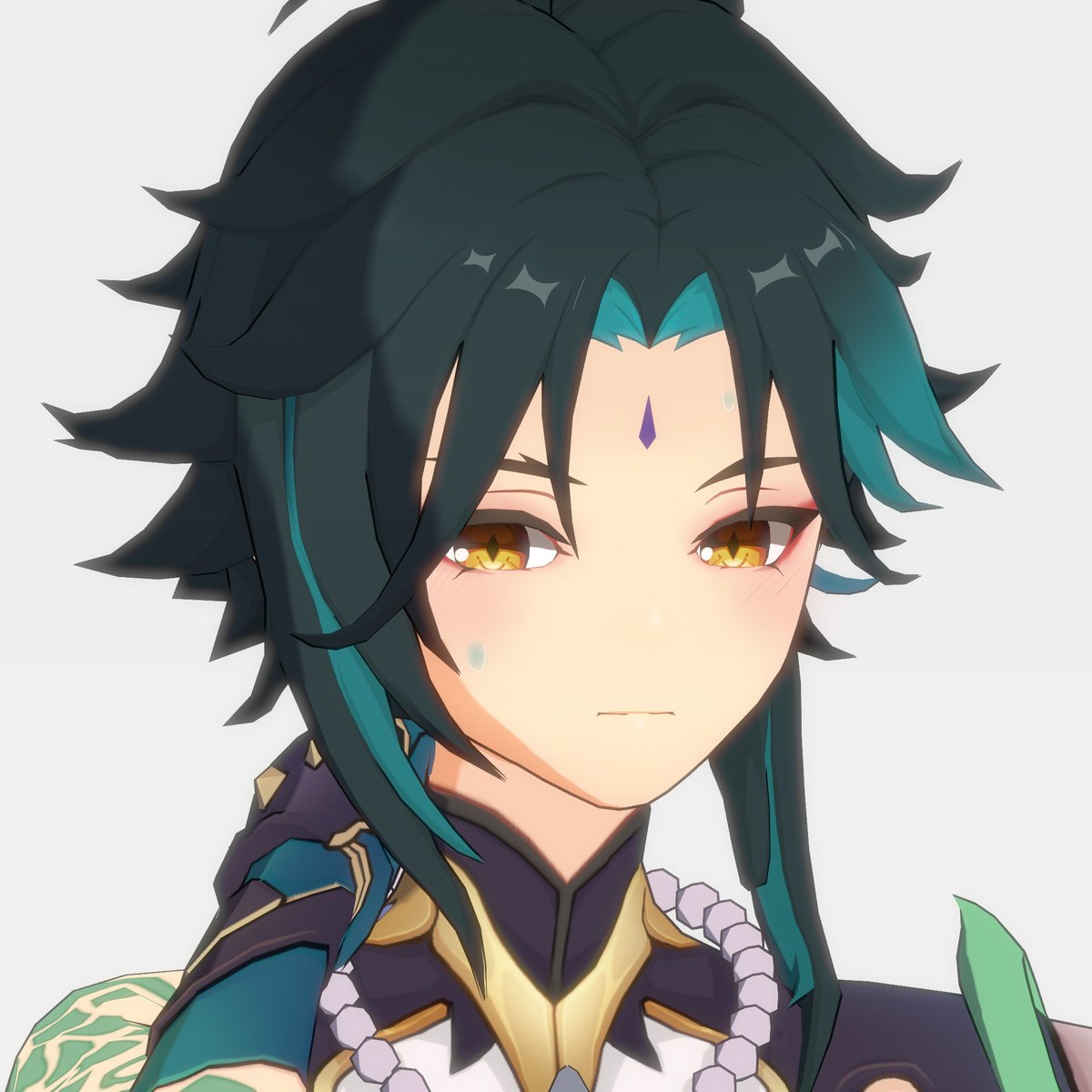 I started practicing Xiao's expressions and this came out 💕#原神