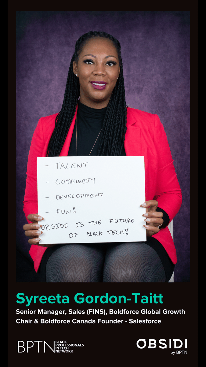 Obsidi is the future of Black tech!

Want to know what makes us a force to reckon with?

- We have the talent
- We have the community
- We are growing and developing
- We’re having fun 

Syreeta Gordon-Taitt said it first!

#blacktechtwitter join us on Obsidi.com 👈🏿