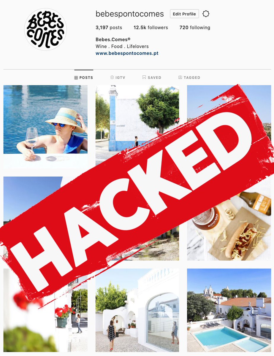 bebespontocomes's tweet photo. Grupo Impresa / Grupo Cofina / Vodafone / Bebes.Comes o que temos em comum? Também o nosso Instagram @bebespontocomes foi alvo de um ciberataque. Pedimos a vossa ajuda! Já tentámos de tudo mas prevê-se quase impossível de recuperar. Quem puder ajudar pf entre em contacto connosco https://t.co/g2U63hjArD