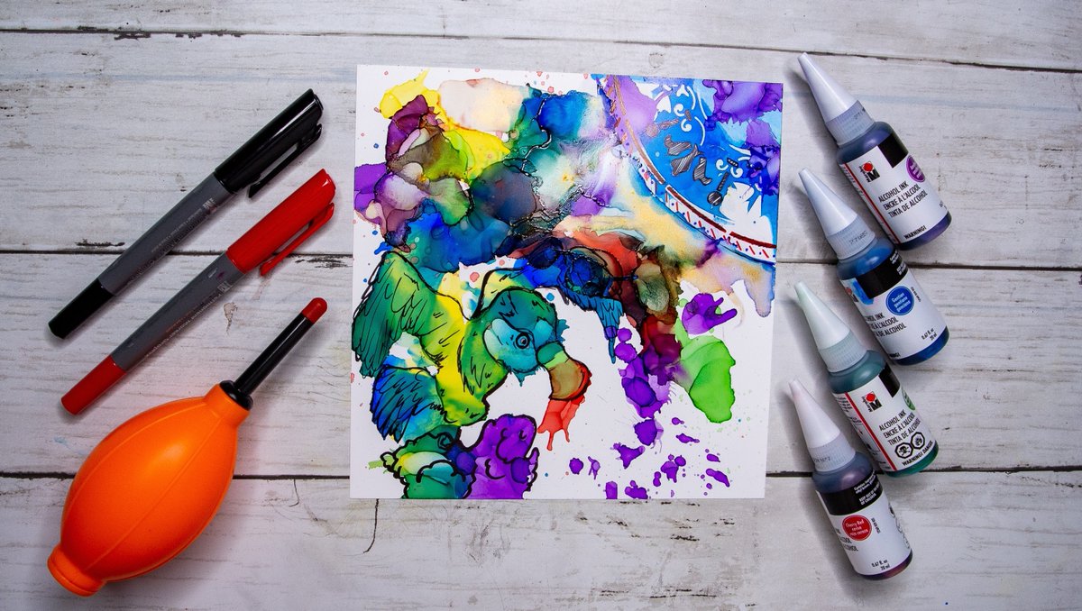 GetMuseKits's tweet photo. Get ready to fall in love with Alcohol Inks! Check out Jake (@naughtyegg_draw) as he unboxes February's Smart Art Box! #smartartbox #smartartbreak #smartartproject #unboxing #artprompts #arttutorials #alcoholinks
Watch here: https://t.co/DbduO3APQh https://t.co/M8eVBQm0QB