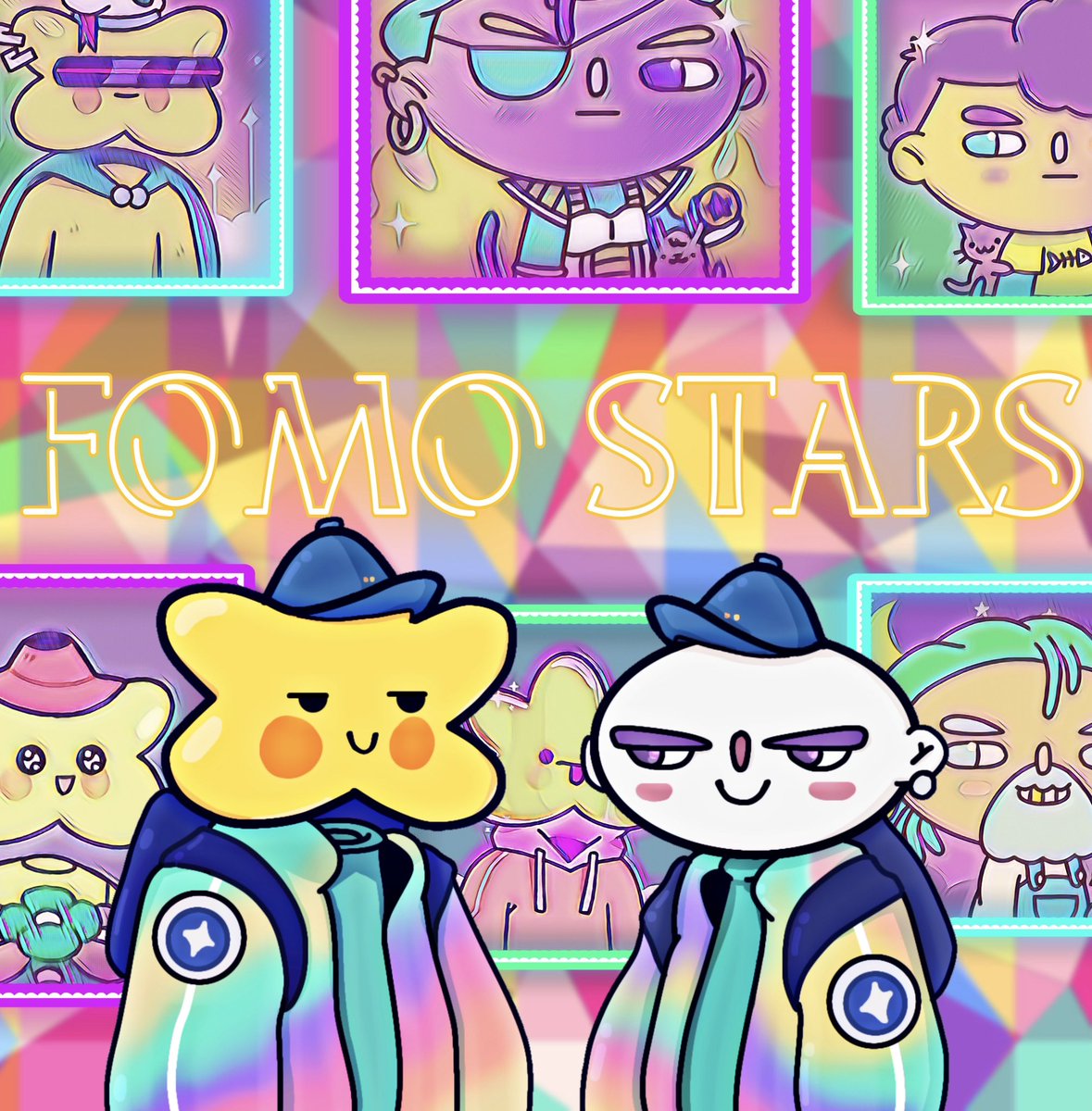 Nftenthusiast20's tweet photo. @FomoMofoNFT @StarcatchersNFT @mrjasperwong So excited that @FomoMofoNFT joined the rainbow jacket gang!! Fomo stars ftw 🥳 @Kamedez @mrjasperwong @Beutrec @ethmaurice @RovyETH @0xdaydreams @ASAPether https://t.co/1kehHhX578