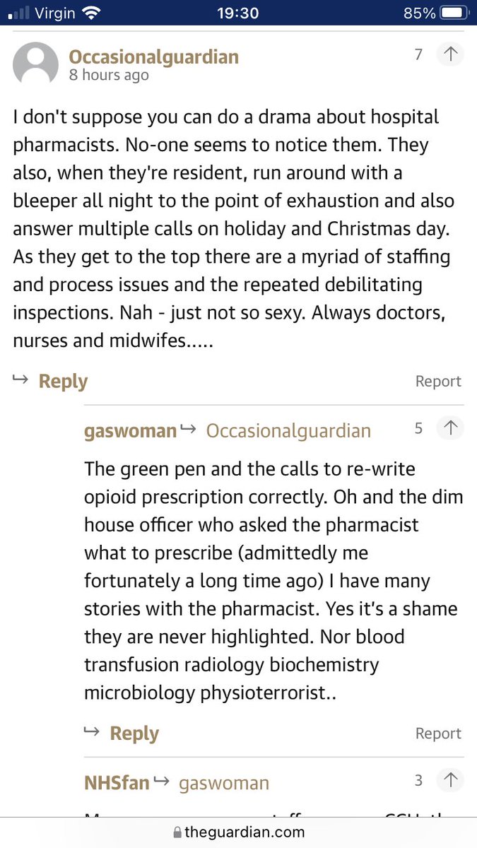 jamie_brewster's tweet photo. @AuralApothecary Saw this in the comments today about last night’s This Is Going to Hurt : https://t.co/8ir5o1vibE