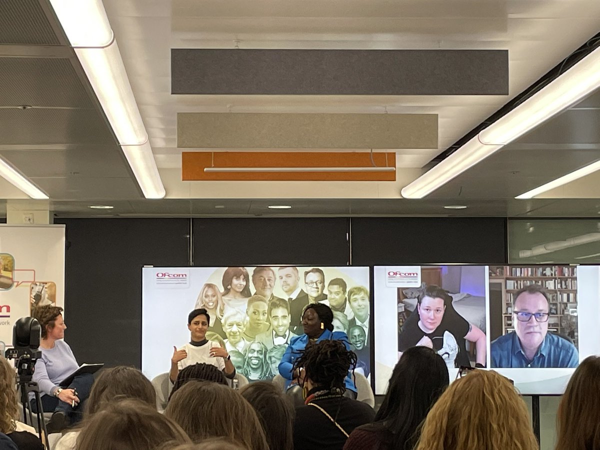 callum_gx's tweet photo. Such a great panel event at @Ofcom @rebelprince26 @RealGeorgeReed 
@MrNWhite 
@Inter_MediaUK @global 
@MsLadyPhyll @BeffernieBlack 
@russelldavies63 
Thankyou! 👏🏻👏🏻 https://t.co/an9GY4HwKx