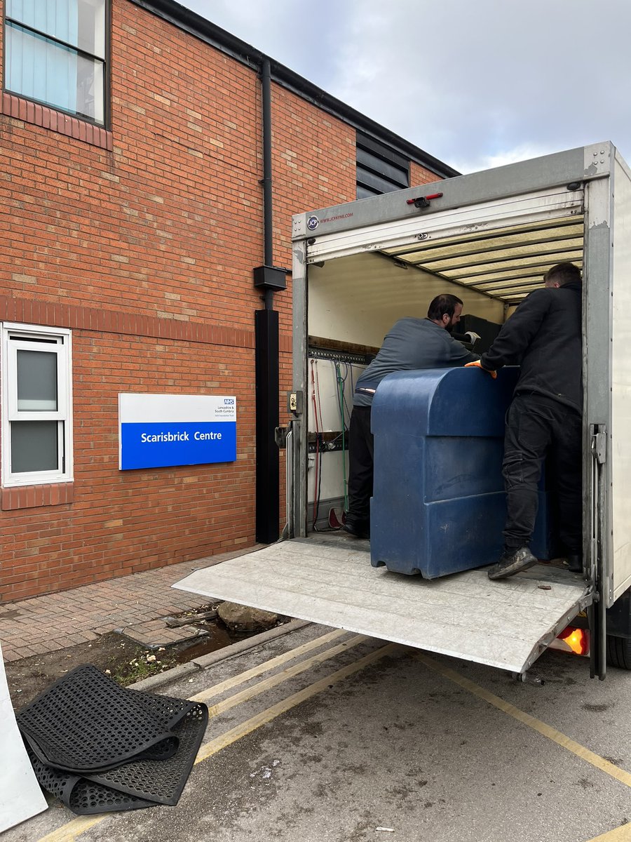 Bicycle storage get delivered this morning, so our teams can cycle to work safe in the knowledge their bikes will be safe and secure 👍 #wellbeing #physicalhealth #cycletowork