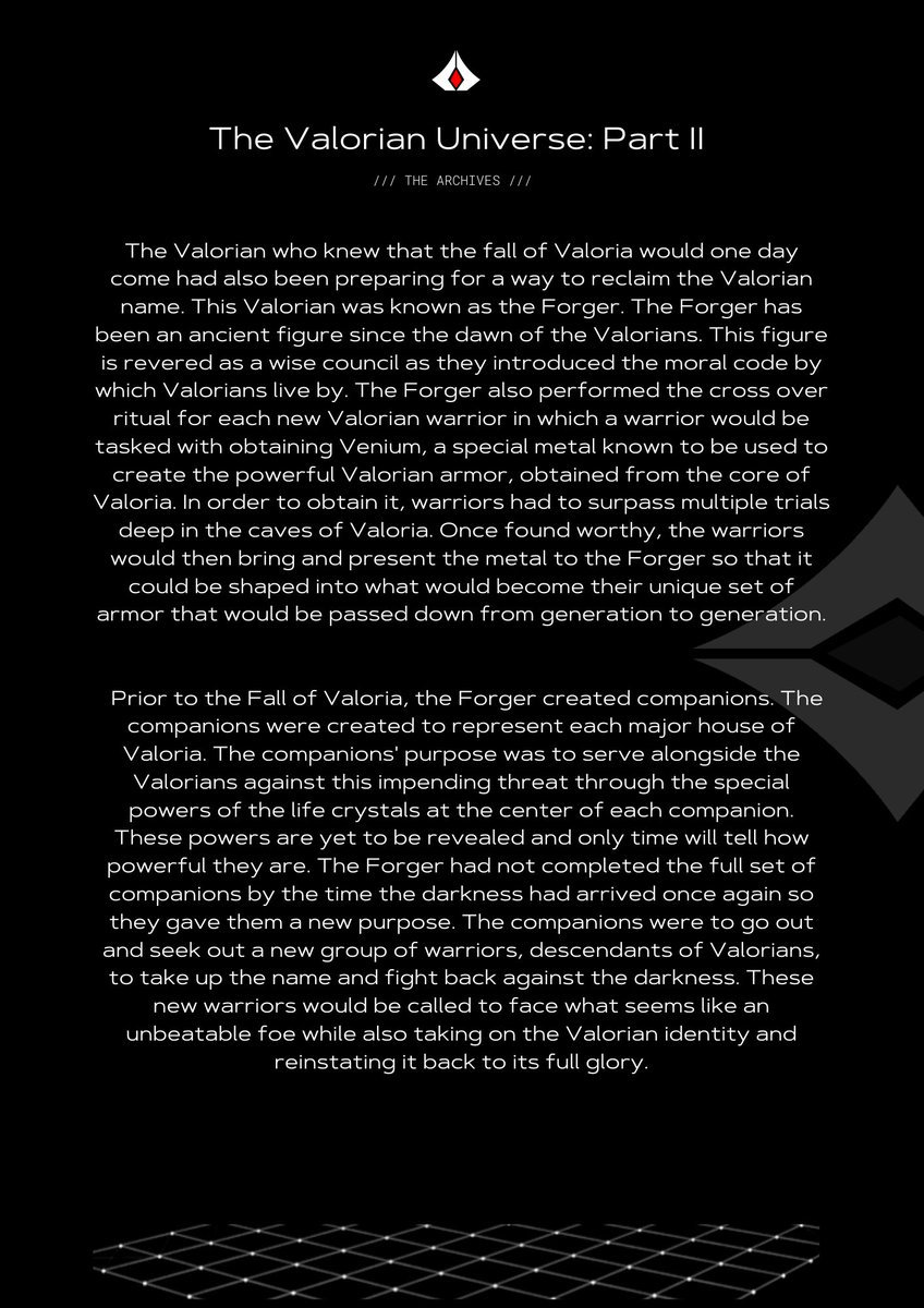 Valorians tweet media