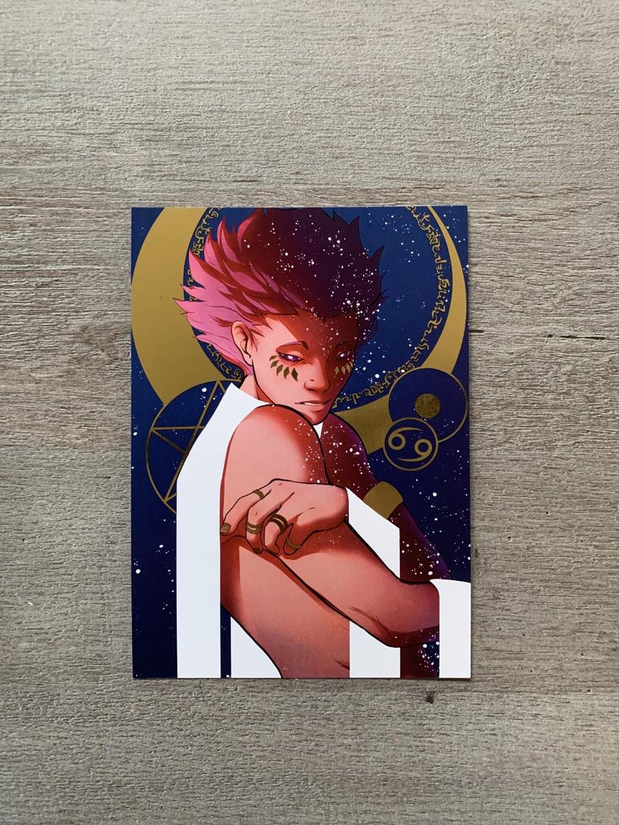 AstraeusZine's tweet photo. ✨Production Update✨

The gold foil prints have arrived! Mod Yaba is starting to pack orders, ready to start mailing them out!

The digital PDF is being mailed out shortly, so make sure you keep an eye on your inboxes! 💌 https://t.co/YD7RvfWKr0