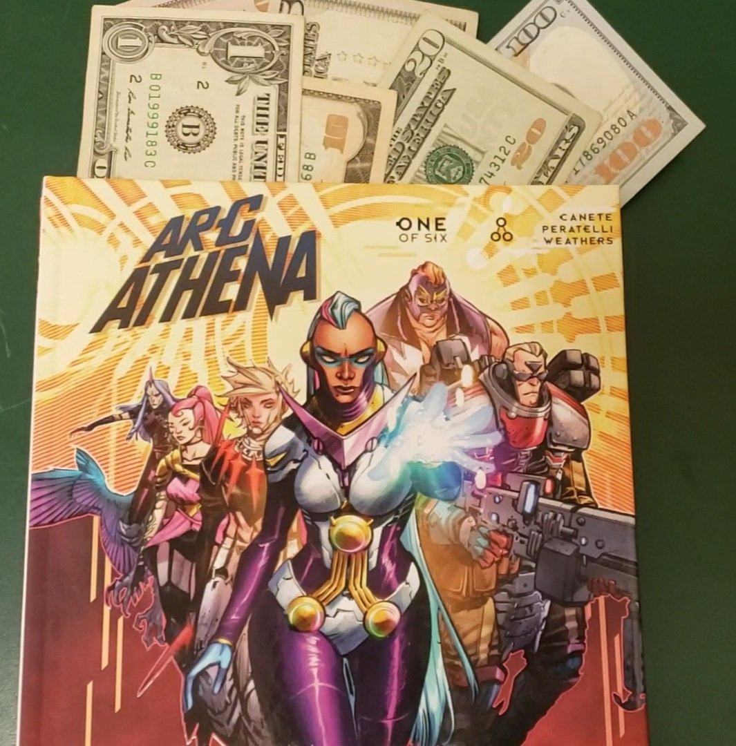 YFNBanker's tweet photo. Back in the review game with 
Arc Athena! Great work by @ericcanete @iconic_comics Thanks to @wes_from_tc for bringing this to my attention.
#sexy #comics

Check out the review!
https://t.co/mmd8rmHXbY https://t.co/QSK15CYhZo