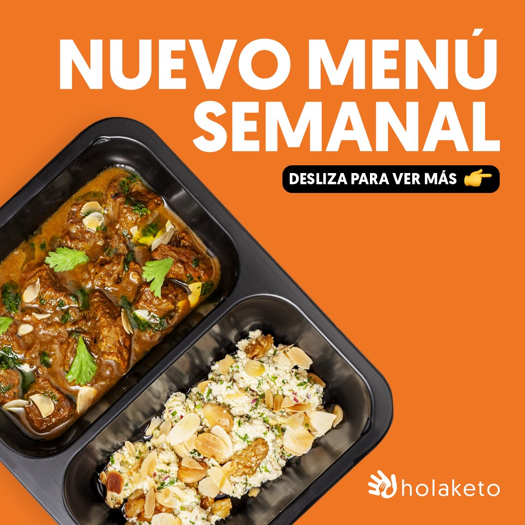 hola_keto's tweet photo. ¡Platos de esta semana! 😋😋😋
Aquí encontrarás algunas de las recetas que te esperan en el menú de esta semana.
Para ver el menú completo 👉 https://t.co/TkIhvkcpj7 😉 https://t.co/GJESbHEUUC