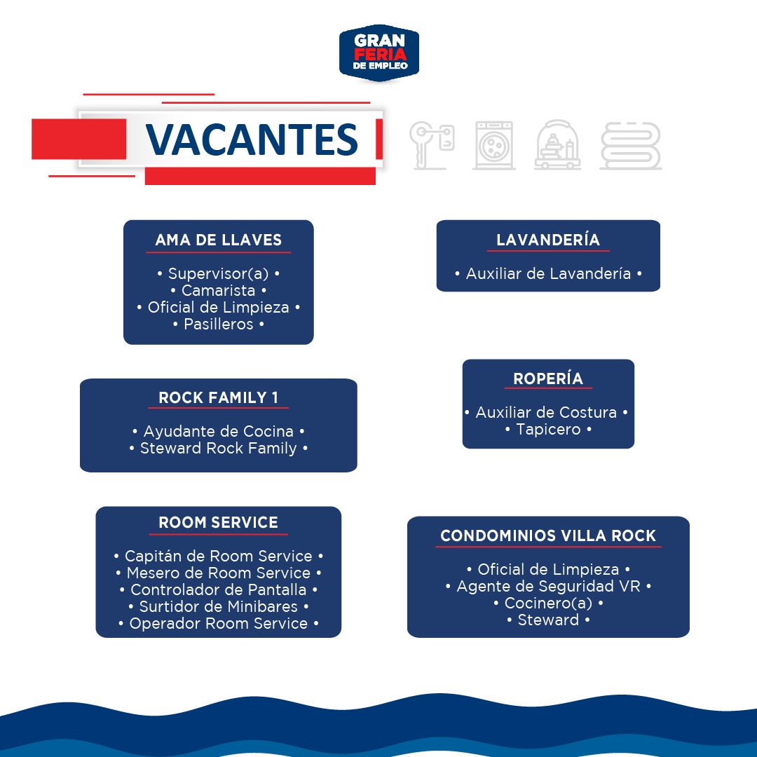 ClusterlaRomana's tweet photo. Este jueves, 10 de febrero, inicia la #GranFeriaDeEmpleo para el sector turismo en La Romana.⁣
⁣
Dale ➡️ y conoce las vacantes y requisitos.⁣ https://t.co/VNInQWtPOJ