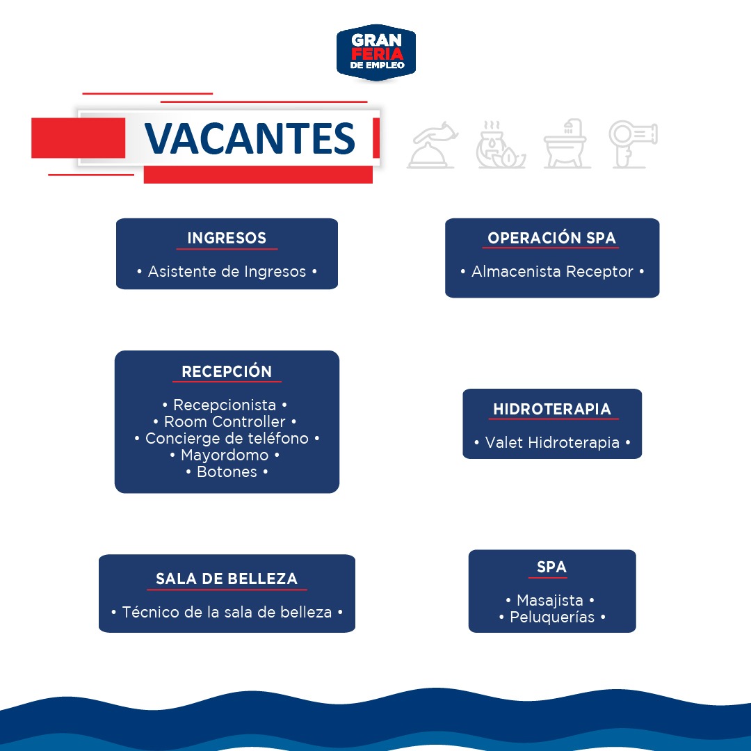 Este jueves, 10 de febrero, inicia la #GranFeriaDeEmpleo para el sector turismo en La Romana.⁣
⁣
Dale ➡️ y conoce las vacantes y requisitos.⁣