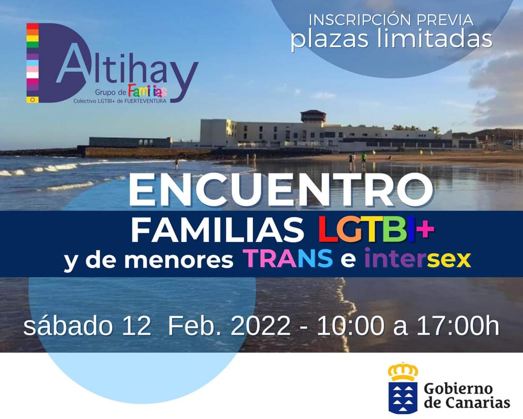 Este próximo sábado , nuestro coordinador del Grupo de familias de <a href="/FELGTBI/">Federación Estatal LGTBI+</a> +<a href="/al_Qartayanni/">ⒿⓄⓈⒺ  ⓂⒶⓇⒾⒶ</a> participará en el encuentro de familias LGTBI+ y de menores trans e intersex de <a href="/altihayftv/">Altihay Fuerteventura</a>  Fuerteventura. 🌈💪
