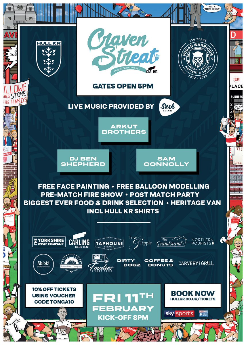 taphousehull's tweet photo. We will be at the @hullkrofficial Craven Streat event!
Serving Bone Machine beers from 5pm, don't miss out! https://t.co/jZPOCnQyRe