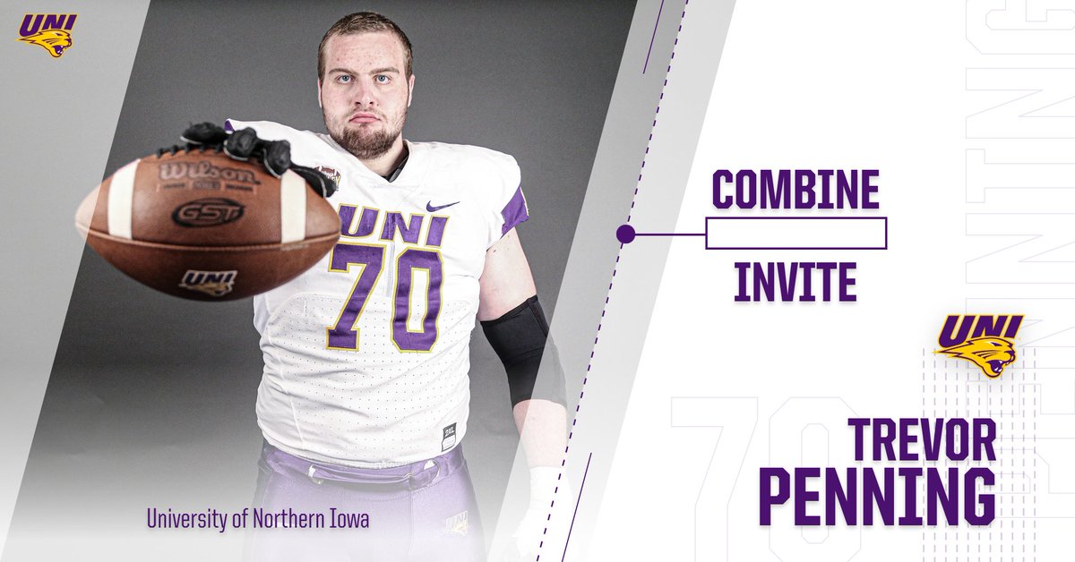 UNIFootball's tweet photo. BIG job interviews! @TPenning58 and @Iweston8ZIP to the #NFLCombine March 1-7! #EverLoyal https://t.co/siZ6rMVeM3