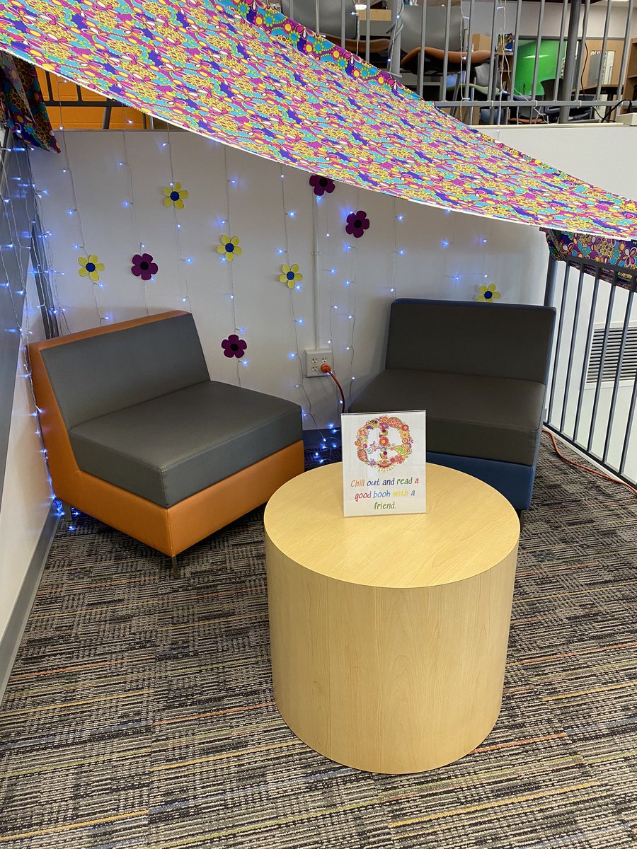 SMS_mediacenter's tweet photo. Ms. Wendy has lots of spots ready to read with a friend for the February Reading Challenge. Not sure what to read? We have paired up some suggestions for you. 😊 📚 https://t.co/RH6mAktyBO