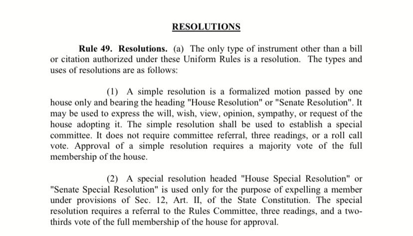 EastmanExpel's tweet photo. Rule 49 Section 2 of the AK State Legislature Uniform Rules outlines a procedure for the expulsion of a member by a 2/3 majority vote. This is the only “due process” Eastman gets. @RepChrisTuck @RepLouiseStutes Call a floor vote to #ExpelEastman now. https://t.co/UAuyMT7ZvM