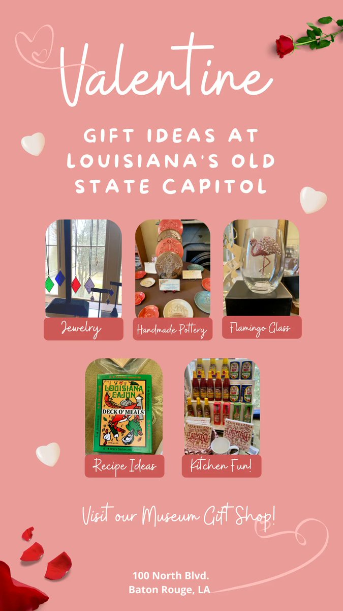 Visit our gift shop for your Valentine's Day needs! Orders placed online can be picked up!

buff.ly/3BaNJjw