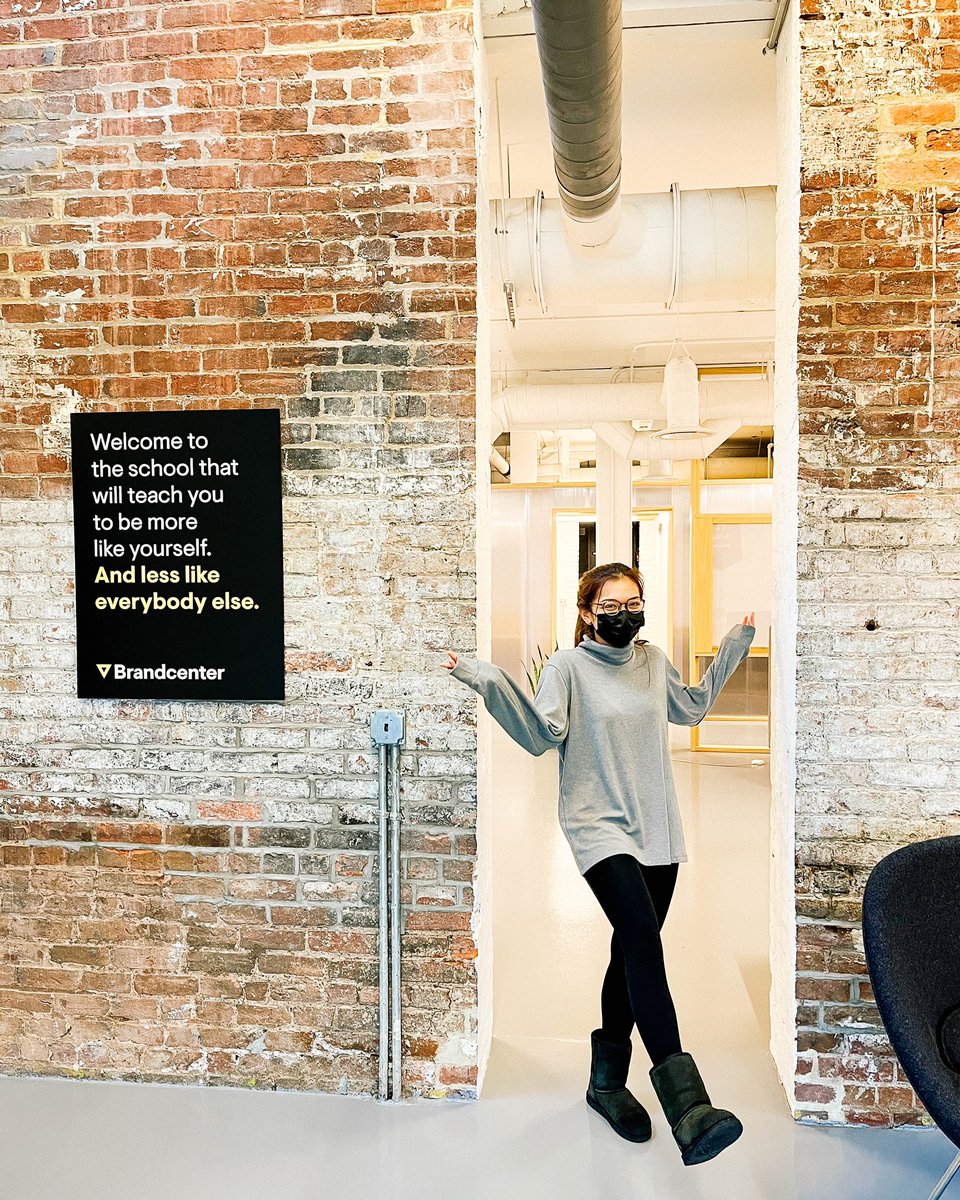 VCU_Brandcenter's tweet photo. 1/3 Our doors are open and ready for you to drop by! That’s right, we are now offering in person Friday tours again. All Friday Tours are limited size and include a 20 min tour of the building led by a current student with an overview of the program by Admissions with a Q&amp;A. https://t.co/hgK7bEFmGM
