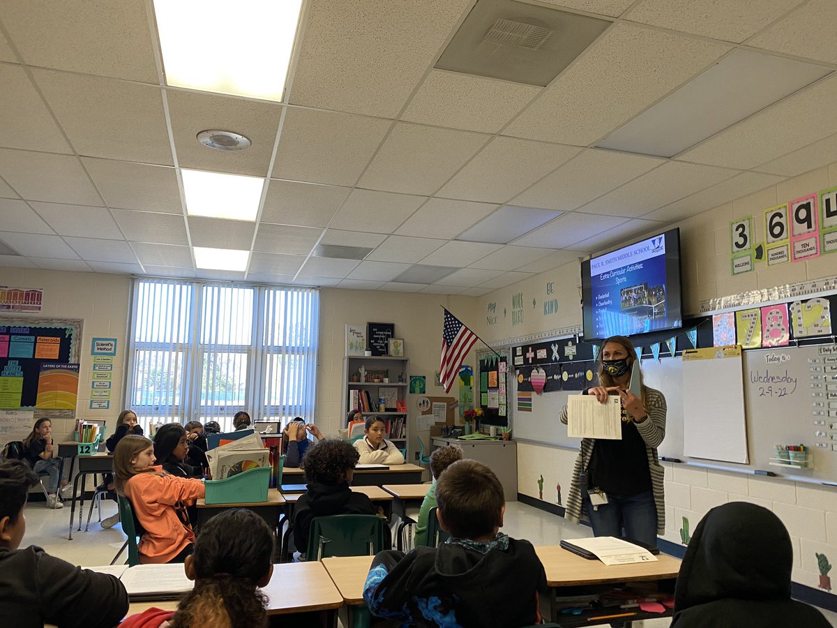 Thanks for hosting us, <a href="/sunrayexplorers/">Sunray Elementary</a> ! Can’t wait to welcome your 5th Graders to <a href="/PRSMS_Eagles/">Paul R. Smith Middle</a> !