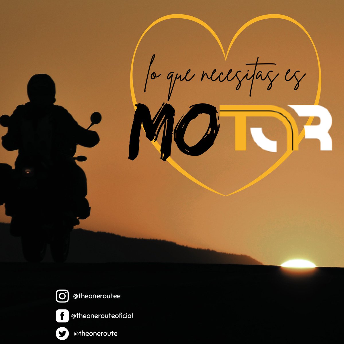theoneroutee's tweet photo. 🏍‼Lo que necesitas es motor‼😍¿Qué mejor forma de disfrutar de San Valentín que con una ruta sobre dos ruedas con esa persona especial?

👉En TOR tenemos el mejor regalo. Regala una de las rutas disponibles en nuestra página web para ti y tu pareja.💖📲 https://t.co/0vTh6buCOf https://t.co/F17PkEMxDq