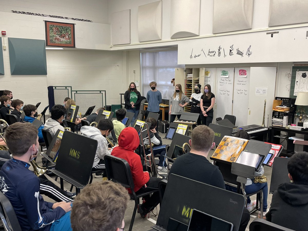 Marshall Middle School Band tweet media