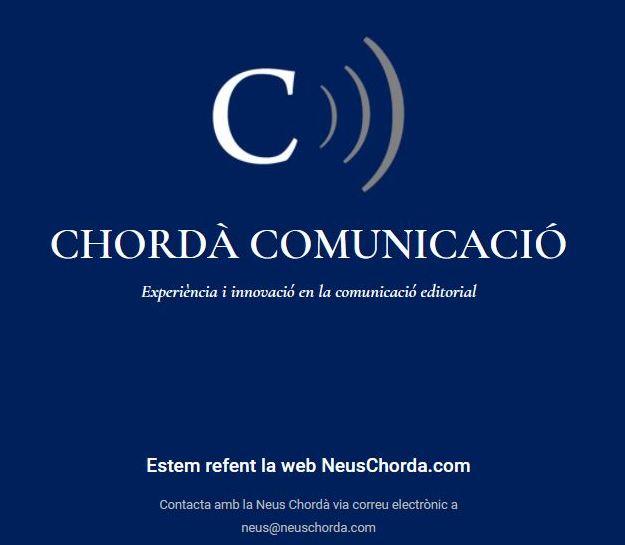 Estem de reformes! 💻🔨🔧
Durant uns dies no tindrem la web activa 
Però... estem a les millors mans possibles. 
Les reformes ens les fa <a href="/Pensodromo/">Pensódromo</a>
 
neuschorda.com