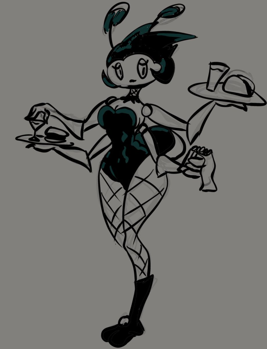 blantazmDraws's tweet photo. More of the lightning bug gal. less-ish effort because tired. https://t.co/J1OeJ8vaOO