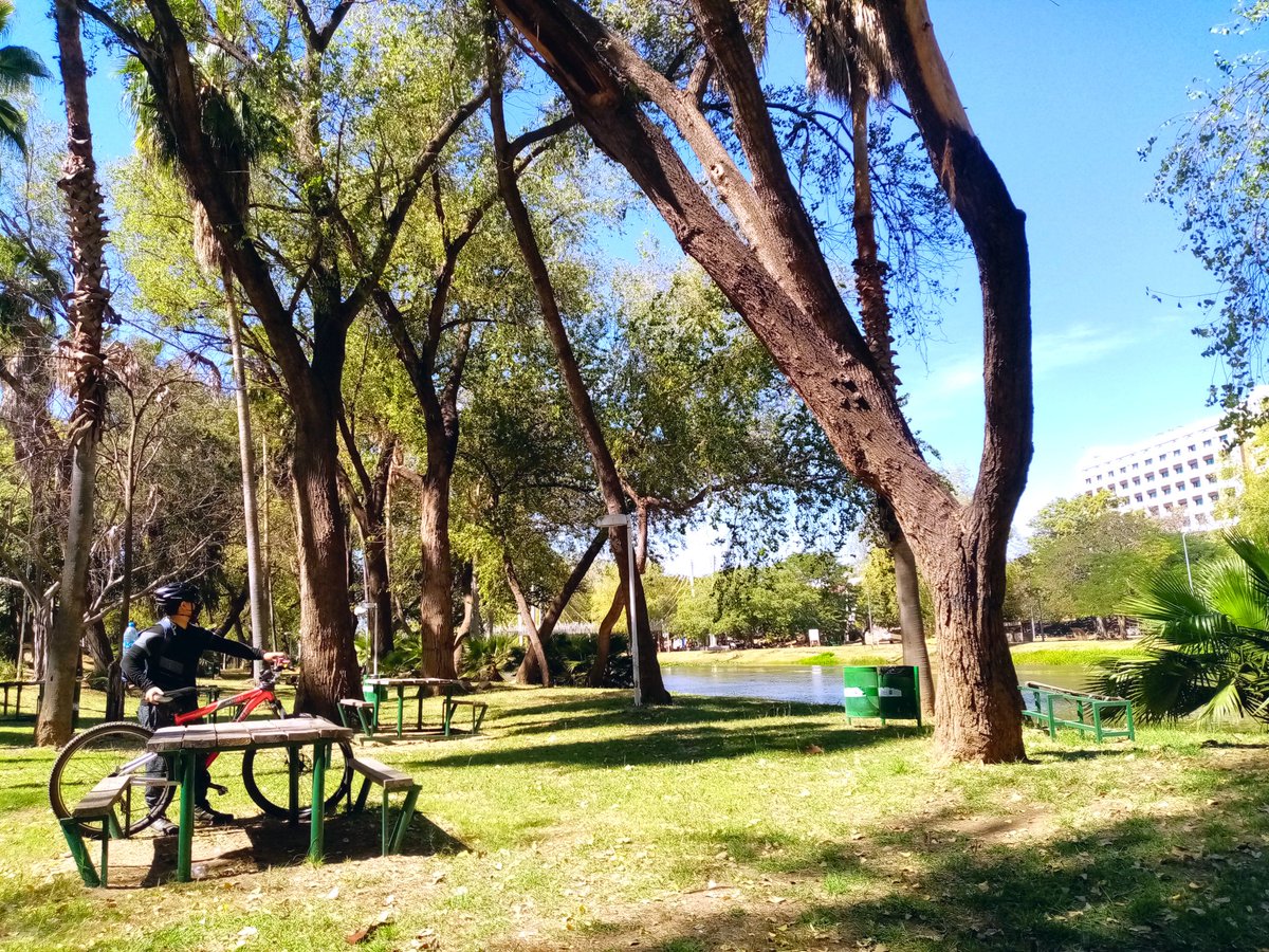 MCambers's tweet photo. Excelente miercoles para todos, de ruta por el parque las riberas. https://t.co/8CWQOyrTWG
