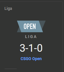 Ännu en vinst i Open, idag blev det 16-2 mot VitaliWish
3-1 i Open nu ⚔️
<a href="/MilleniaCS/">Millenia</a> <a href="/ev0lutionCS/">ev0lution</a> <a href="/MoltziCSGO/">Moltzi</a> <a href="/BergforsIsak/">Isak</a> <a href="/bergfors_joel/">Joel Bergfors 🇺🇦</a> <a href="/_brajko/">Brian</a>