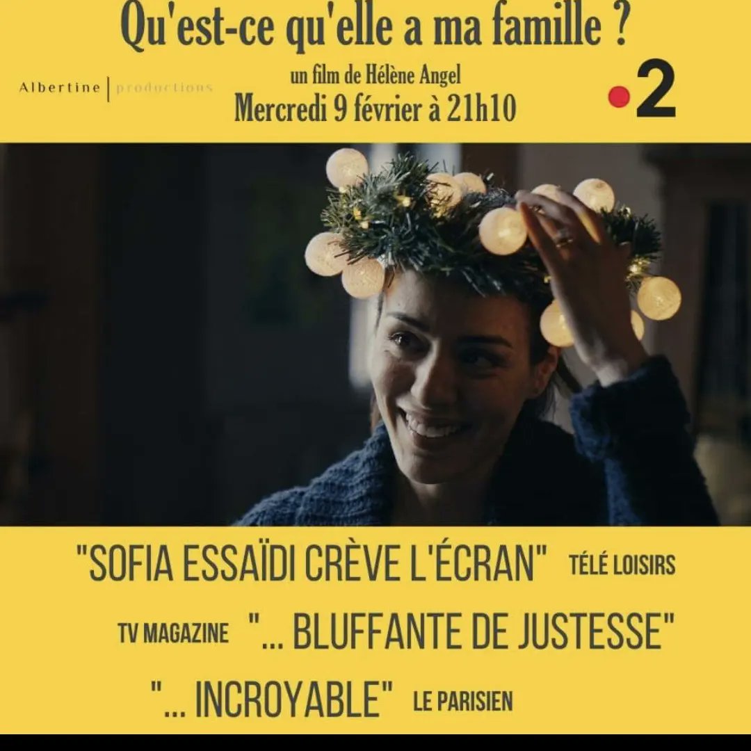 MagBoulet's tweet photo. Ce soir sur France 2 ! Magnifique fiction réalisée par Hélène Angel, mise en lumière par @pierre_baboin avec Sofia Essaidi et @malik_zidi_ @benjaminsiksou d'après le livre de @mo_fogiel @francetv https://t.co/7Y2swP9Se5