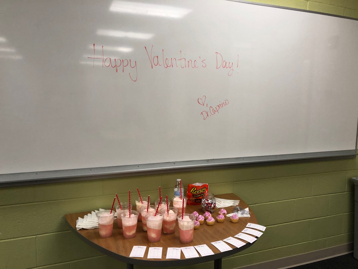 KCapLiteracy's tweet photo. We had a Valentine’s Day party and discussed comprehension strategies in #EtownLiteracyMethods today! @EDDeptEtown @EtownCollege https://t.co/ukMKFybLmG