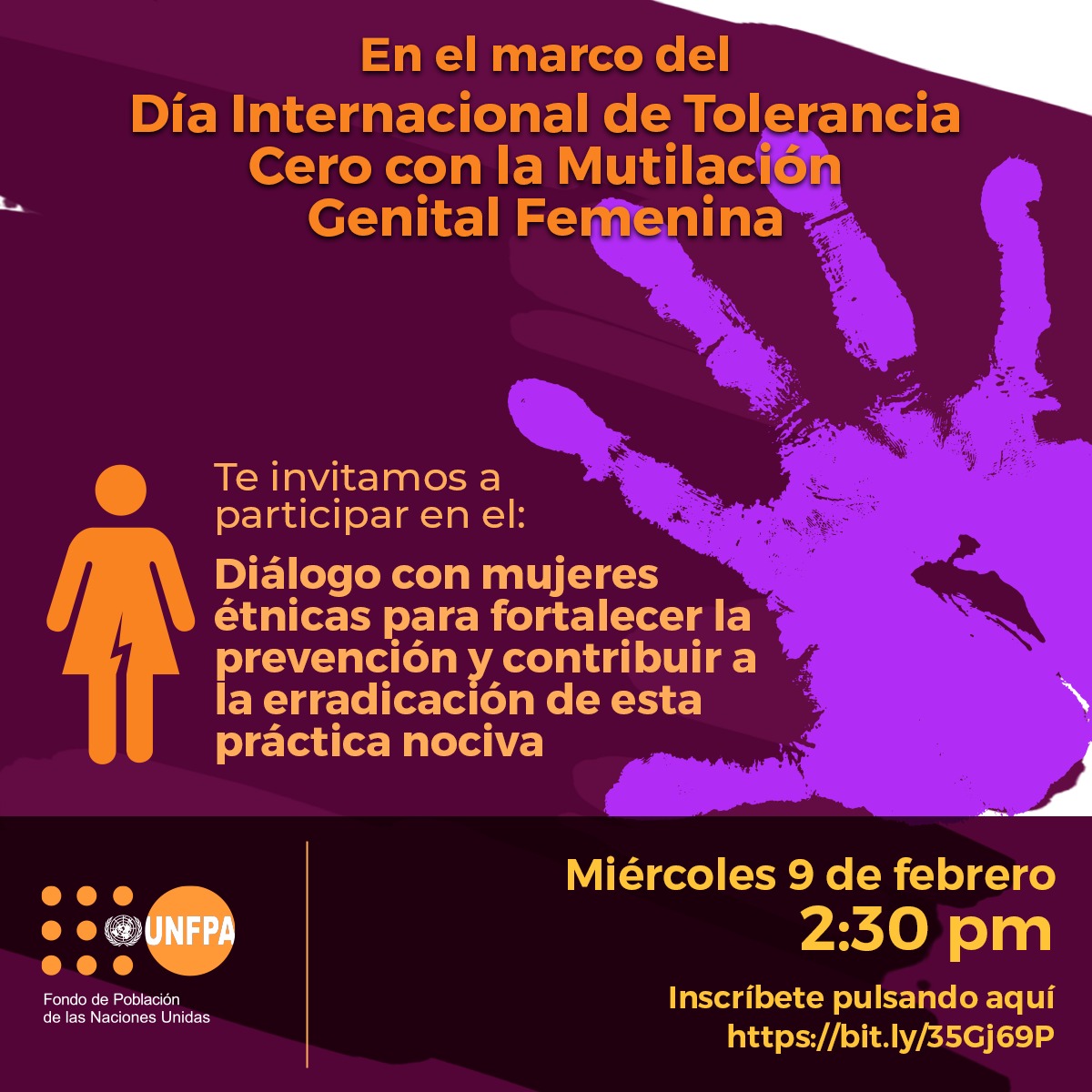 #Ahora ❗ | Inicia nuestro conversatorio con mujeres indígenas sobre abordaje integral de la mutilación genital femenina, una práctica nociva que vulnera los derechos sexuales y reproductivos de niñas, adolescentes y mujeres en Colombia

Conéctate 👉🏾 shorturl.at/cjzES