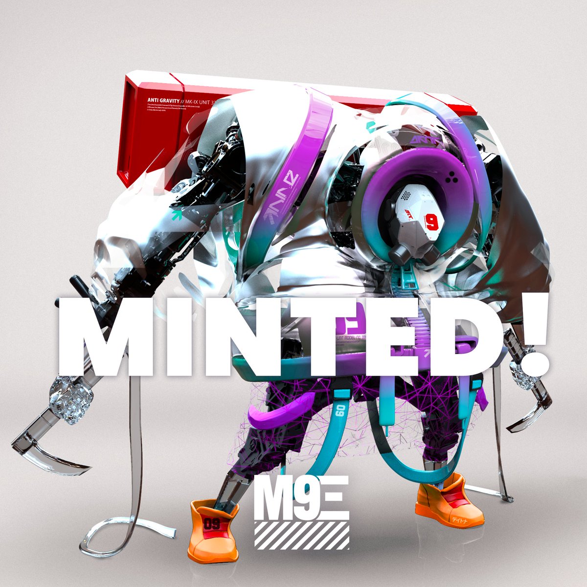 arkad_ga's tweet photo. I just minted my @MASter9eyes Collection2!!
Only 999 available!! 🔥 
WL mint ongoing,
Public mint opening at 11pm EST // 8pm PST!
Will you join the GAN9? 9️⃣ 

#Master9eyes #NFTMinting https://t.co/BgkxejqEW2