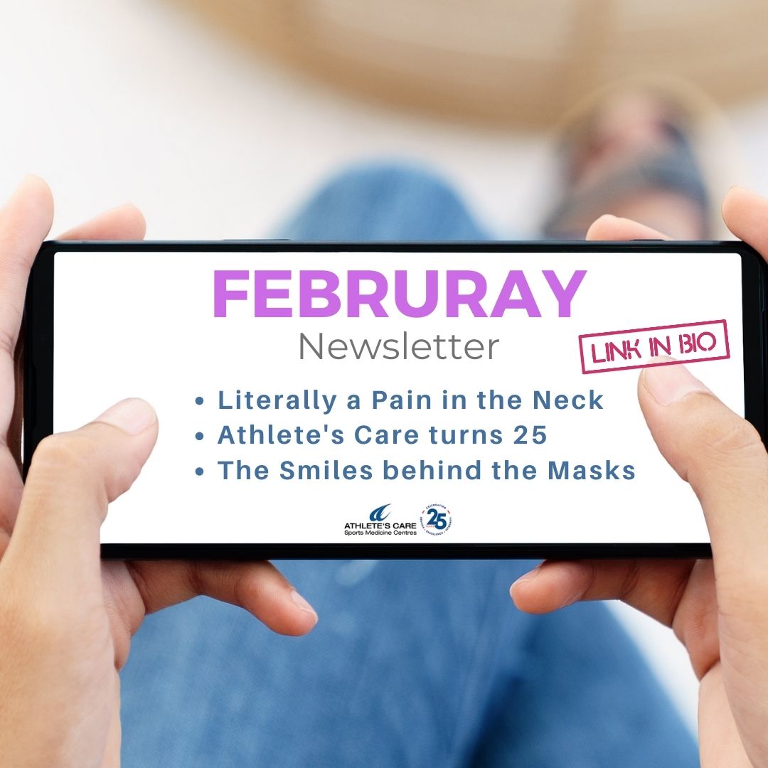 AthletesCare's tweet image. February news, read it here first: Literally a Pain in the Neck😕 AC turns 25👍The Smiles behind the Masks😁and more!

linktr.ee/AthletesCare

#readitherefirst #februarynews #yyzphysio #yowphysio #torontolife #ottawalife #sportsmedicine #athletescare