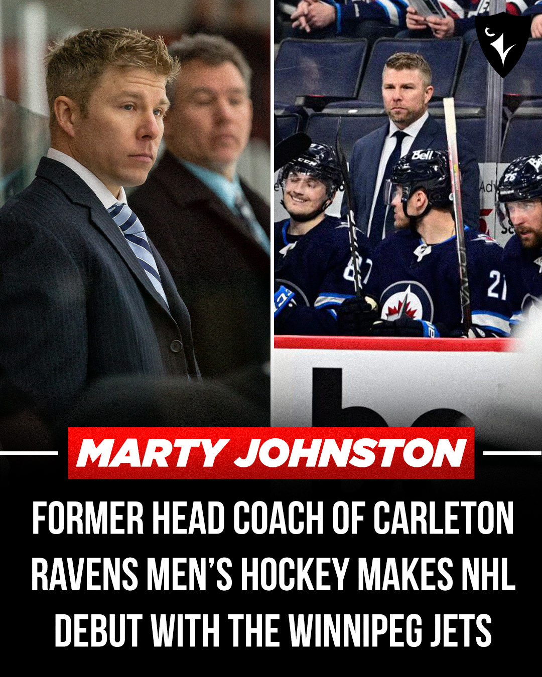 Carleton Ravens on X: 'Former Ravens men's hockey bench boss Marty