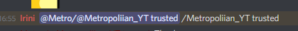 metropoliian's tweet photo. Proof im trusted https://t.co/cL5ffAq6yx