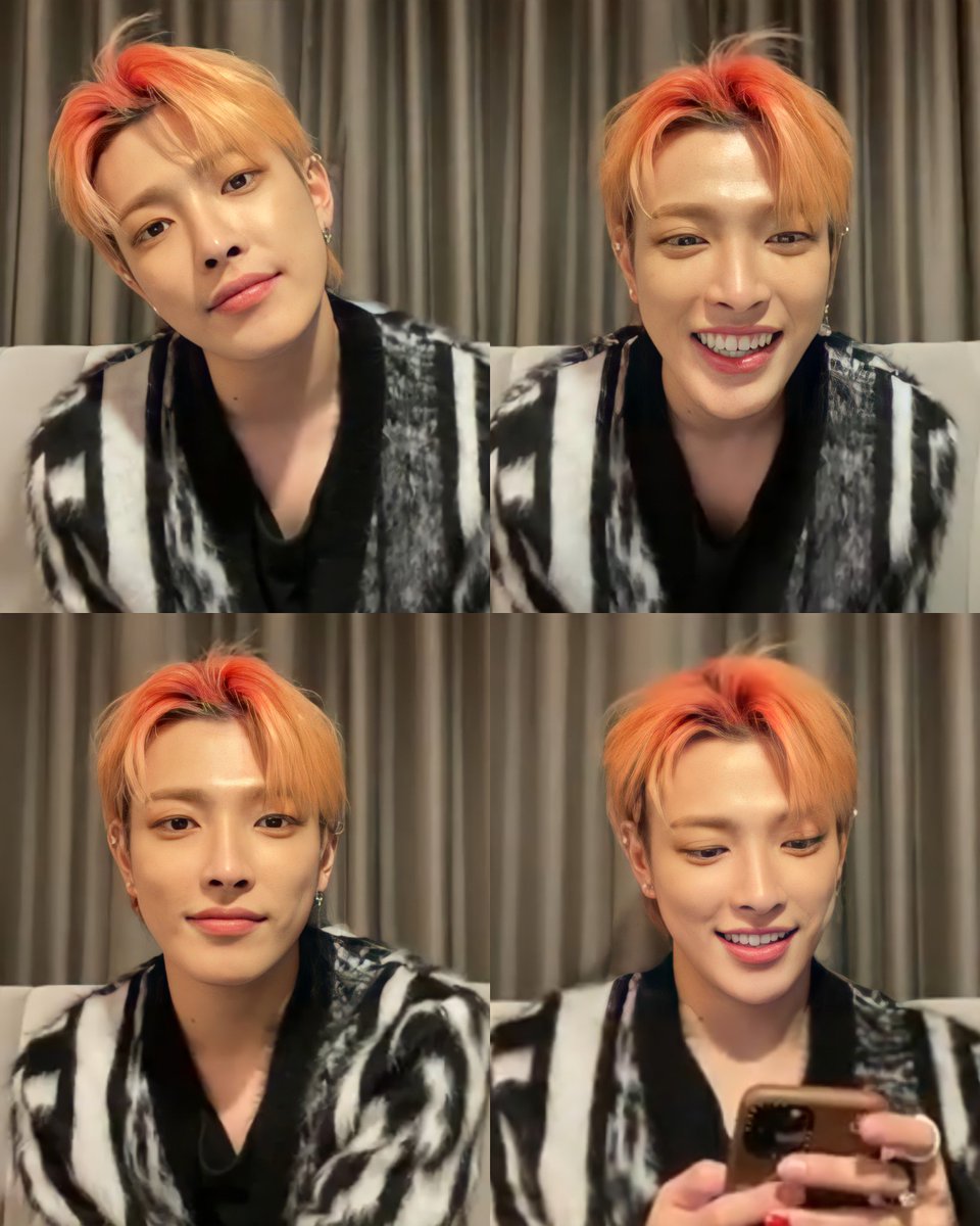 hjoongworld's tweet photo. #홍중: "i think im pretty today" https://t.co/Xl277NFDQ0